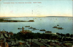 Panorama From The Produce Exchange Postcard