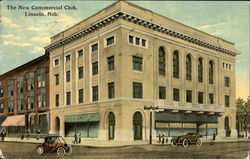 The New Commercial Club Lincoln, NE Postcard Postcard