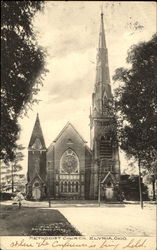 Methodist Church Elyria, OH Postcard Postcard