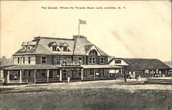 The Cornell Where The Toronto Boats Land Lewiston, NY Postcard Postcard