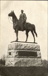 General Meade's Statue Gettysburg, PA Postcard Postcard