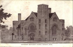 Centenary Methodist Church Mankato, MN Postcard Postcard