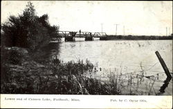 Lower End Of Cannon Lake Postcard