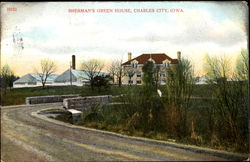 Sherman's Green House Postcard