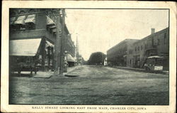 Kelly Street Looking East From Main Postcard