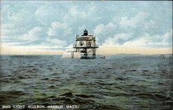 Bug Light, Boston Harbor Postcard