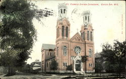 St. Francis Xavier Catherdral Green Bay, WI Postcard Postcard