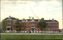 St. Vincent's Hospital Green Bay, WI Postcard Postcard