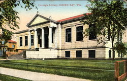 Carnegie Library Postcard