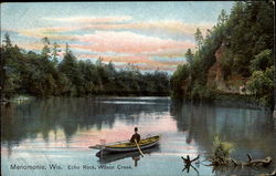 Menomonie, Echo Rock, Wilson Creek Postcard