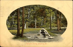 Spangler's Spring Gettysburg, PA Postcard Postcard