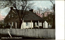 General Lee's Headquarters Gettysburg, PA Postcard Postcard