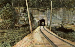 Tunnel Rock Newark, OH Postcard Postcard