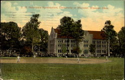 L. H. Severance Gymnasium, University of Wooster Ohio Postcard Postcard