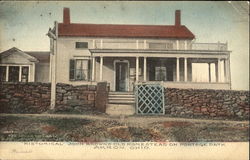 Historical John Brown's Old Homestead On Portage Path Akron, OH Postcard Postcard