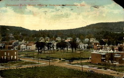 Outremont Park Mount Royal In Background Quebec Canada Postcard Postcard