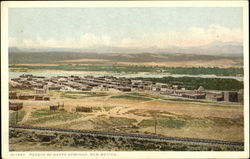 Pueblo Of Santa Domingo Santo Domingo Pueblo, NM Native Americana Postcard Postcard