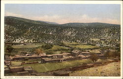 Picturesque Village Of Cordova Santa Fe, NM Postcard Postcard