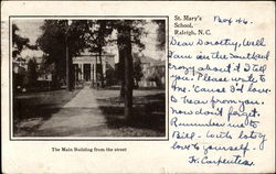 The Main Building From The Street, St. Mary's School Postcard