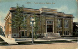 Public Library Postcard