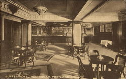 Hotel Multnomah Buffet Portland, OR Postcard Postcard