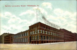 Baldwin Locomotive Works Postcard