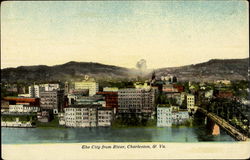 The City From River Postcard