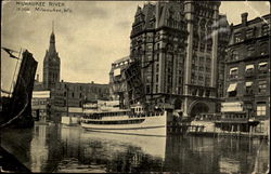 Milwaukee River Postcard