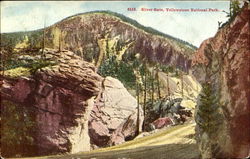 Silver Gate, Yellowstone Park Yellowstone National Park Postcard Postcard