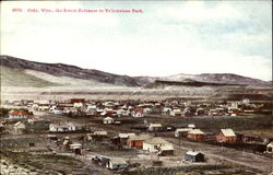 The Scenic Entrance To Yellowstone Park Postcard