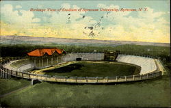 Birdseye View Of Stadium Of Syracuse University New York Postcard Postcard