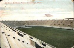 Stadium, Soldiers Field Cambridge, MA Postcard Postcard