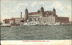 Immigrant Landing Station Postcard