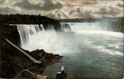 General View Niagara Falls Postcard