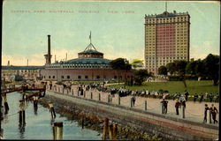 Battery Park Whitehall Building New York, NY Postcard Postcard