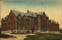 State Normal School Oneonta, NY Postcard Postcard