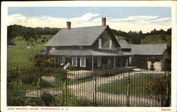 John Brown's House Lake Placid, NY Postcard Postcard