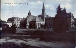 Sacred Heart Convent Albany, NY Postcard Postcard