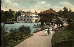 Casino, Delaware Park Postcard