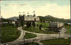 Steven's House Lake Placid, NY Postcard Postcard