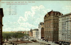 Plaza, 5th Ave. and 59th St. New York, NY Postcard Postcard