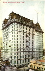 Hotel Manhattan New York, NY Postcard Postcard