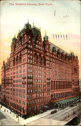 The Waldorf-Astoria New York, NY Postcard Postcard