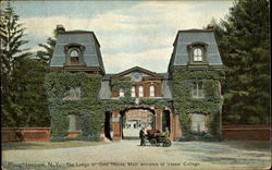 The Lodge Or Gate House, Vassar College Postcard