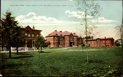 Central New York Institute For Deaf Mutes Rome, NY Postcard Postcard