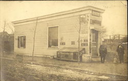 Store, Policeman Elizabeth, NJ Postcard Postcard