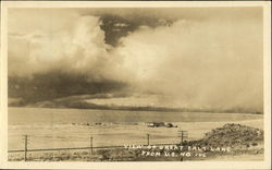 View Of Great Salt Lake Salt Lake City, UT Postcard Postcard