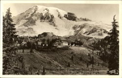 Paradise Inn, Rainier National Park Mount Rainier National Park Postcard Postcard