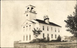 Church Steeple Disaster Postcard