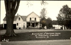 Birthplace And Boyhood Home Of President Coolidge Postcard